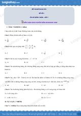 Đề thi giữa kì 1 Toán 7 - Đề số 1 - Kết nối tri thức